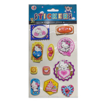 Набор наклеек объемные "Ассорти"20*13см Набор наклеек объемные "Ассорти"20*13см