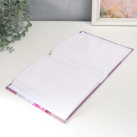 Фотоальбом 200 фото 10*15см Bloom. Сирень, пластик.стр.