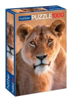 Пазлы 1000 элементов  480*680мм.  "Львица" Premium