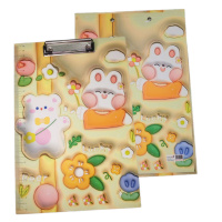 Клипборд Egoist "Зверята" 31,5*22 см ассорти дизайнов