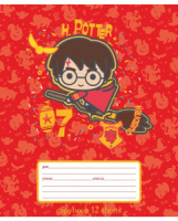 Тетрадь А5 12л лин. Hatber "Гарри Поттер", белизна 100%