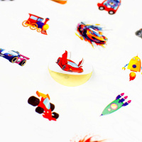 Раскраска "Раскраски с наклейками. Машинки" А5 16стр.