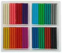 Пластилин 16цв 264гр. Кроха, мягкий, карт.упак., со стеком