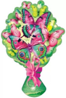 Украшение на скотче 18*12см  "Букет"