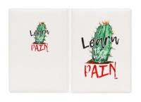 Обложка для паспорта "Кактус" ПВХ