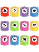 Набор фигурных дыроколов 12шт. 10мм