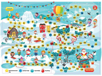 Игра с фишками "Снежная" 5+