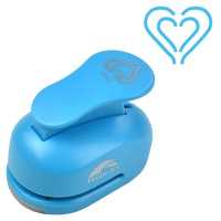 Панч одинарный 38мм "Сердечко" размер панча 73*45*57мм, блистер