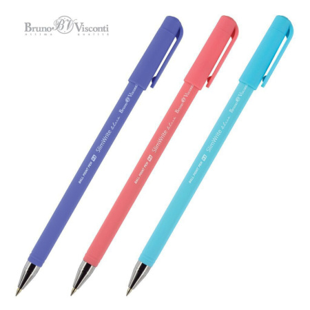 Ручка шар. BV "SlimWrite.JOY", 0.5мм, синяя