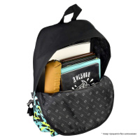 Рюкзак подростковый 28,5*43*11см Феникс+ "Паттерн" полиэстер