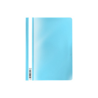 Скоросшив. пласт. прозр. верх.  Fizzy Pastel, 0,12/0,18мм ассорти