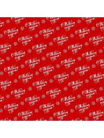 Бумага упаковочная 70*100см  "С Новым годом", ассорти, 5 дизайнов