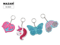 Брелок для ключей SUMMER, ПВХ, ассорти