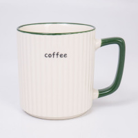 Кружка керамическая 400мл "Кофе" 3 дизайна