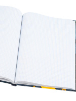 Тетрадь А4 7БЦ 160л кл. сшивка Проф-Пресс "Идеальный офис-6" глянц.лам.