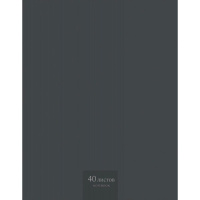 Блокнот А6  40л гребень "Для конференций №13" клетка, жестк.подложка