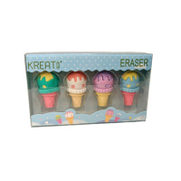 Набор ластиков  4 шт. "Сладости" ассорти дизайнов