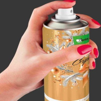 Снег-спрей 250мл золотой