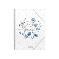 Папка на резинке А4 0,5мм Frozen Beauty