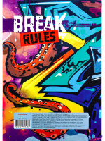 Тетрадь А4 120л кл. на кольцах Проф-Пресс "Дерзкое граффити-4"