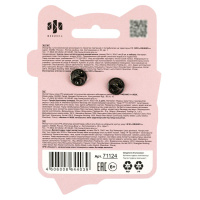 Набор значков-пинов 2шт. "Розовые лапки" 35*14см, 30*21см