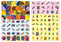 Раскраска А4 16стр. с наклейками "Салон красоты"