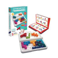 Игра настольная "Логический пазл. Крестики-нолики" 5+