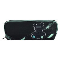 Пенал-косметичка (220*80*60) молния, ткань "Мишка"