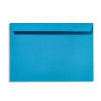 Конверт 162*229мм силик.лента, голубой, 120гр