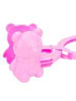 Форма для снега 200мм "МИШКА-2" в сетке, цвет микс