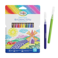 Фломастеры  12цв "Классические", картонная коробка