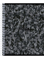 Тетрадь А5  96л кл. гребень Проф-Пресс "Пиксельное милитари - 1"