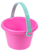 Набор игрушек. "Песочный замок" ведерко,лопатка,1 форма,лейка, в сетке