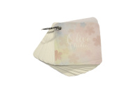 Карточки д/записи иностр. слов 70*70мм 60 листов.,кольцо, 4 вида