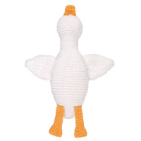 Набор для вязания игрушки "Пушистый гусь" 14+