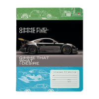 Тетрадь А5 12л кл. Альт "Форсаж"