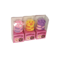 Точилка Egoist "Лапки" 3*3,5 см, ассорти цветов