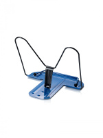 Подставка для книг, полностью металл, синяя