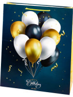 Пакет подар. бумажн. 40*47*14 см, 157гр/м2  Шары