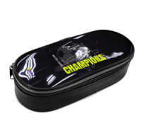 Пенал-косметичка с откид.планкой (210*85*50) молния, ткань, ПВХ "Чемпион"