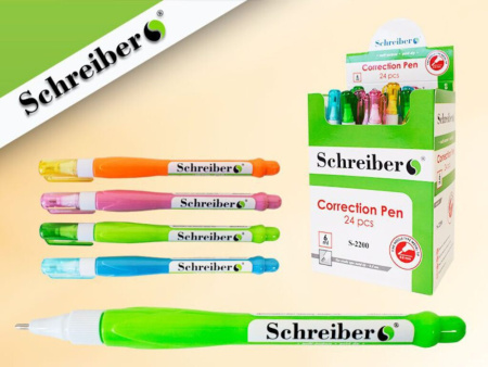 Корректирующий карандаш SCHREIBER мет. након. 6 мл.