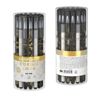 Ручка гелевая EK Magic Sky Stick чёрная, 0,38мм, покрытие Soft touch