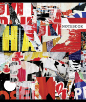 Тетрадь А5  96л кл. ПЗБМ "Гранж бумага" твин УФлак, белизна 100%