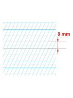 Тетрадь А5 12л косая лин. частая с доп.горизонт.лин. ПИШУ КРАСИВО "Начинаю писать красиво №1"