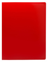 Папка файл А4  30лист 0,50мм, красная