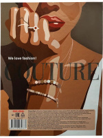 Тетрадь А5  80л кл. на кольцах Проф-Пресс "Модный портрет"