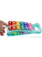 Ксилофон "Радуга" 6 тонов,37*19 см