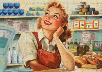 Пазлы 1000 элементов  470*670мм. "Советский универмаг"