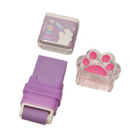 Ластик Egoist  "Лапки" 6,7*3*1,5 см, ассорти цветов