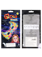 Карнавальная маска "Супергерой" светится